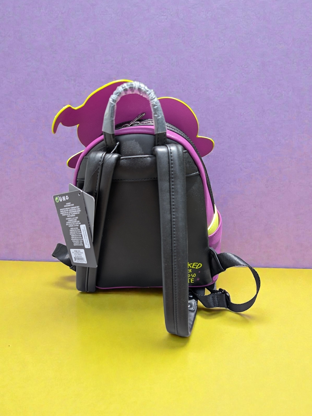 Loungefly Disney Minnie Mouse Witch Glow-in-the-Dark Mini Backpack (NWT) - Picture 3 of 6